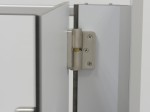 Okucia do kabin toaletowych - zawias ze stali nierdzewnej