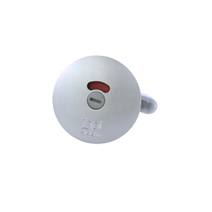 Okucia do kabin WC - blokada WC z uchwytem - aluminium