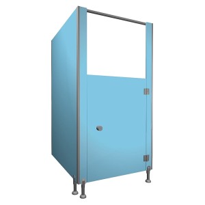Kabiny sanitarne WC dla przedszkoli z płyty HPL